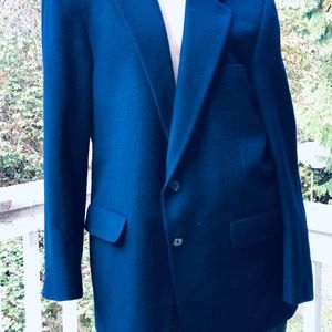 LUXURY NORDSTROM CASHMERE BLUE BLAZER SPORTS COAT